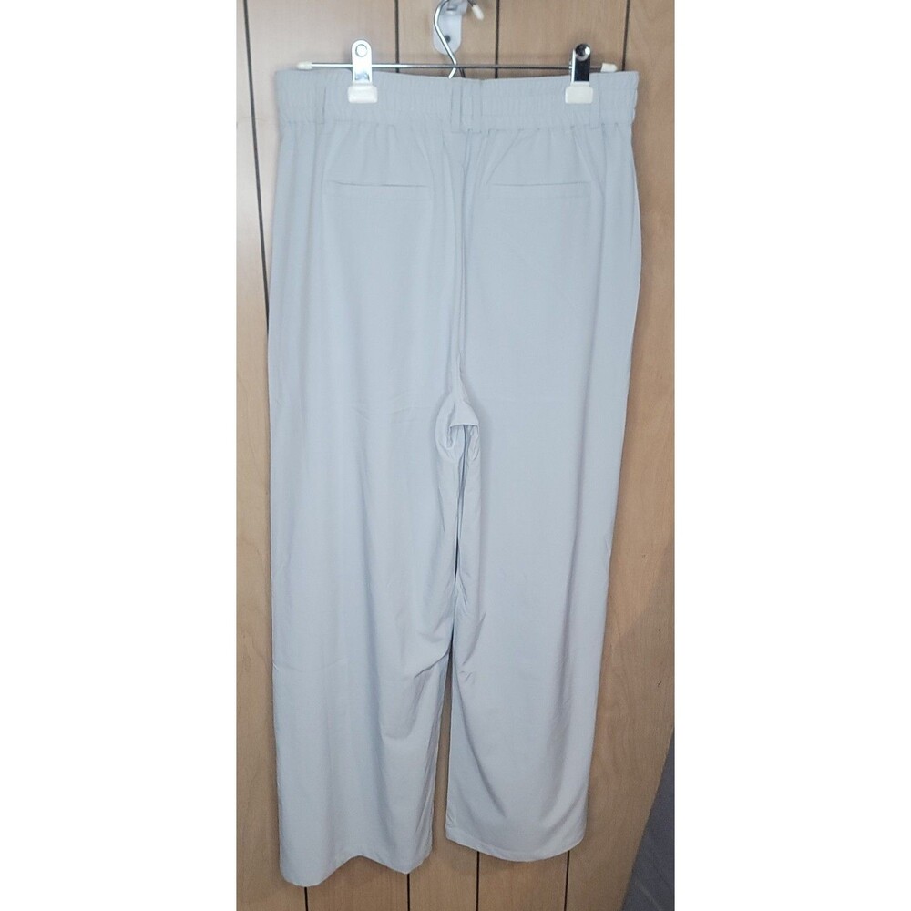 Kyodan Outdoor Pants Womens Large Gray Stretch Lightweight Travel Hiking Elastic